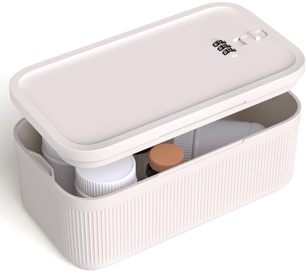 Omgoods - Kleine Vergrendelbare Opbergdoos met Combinatieslot