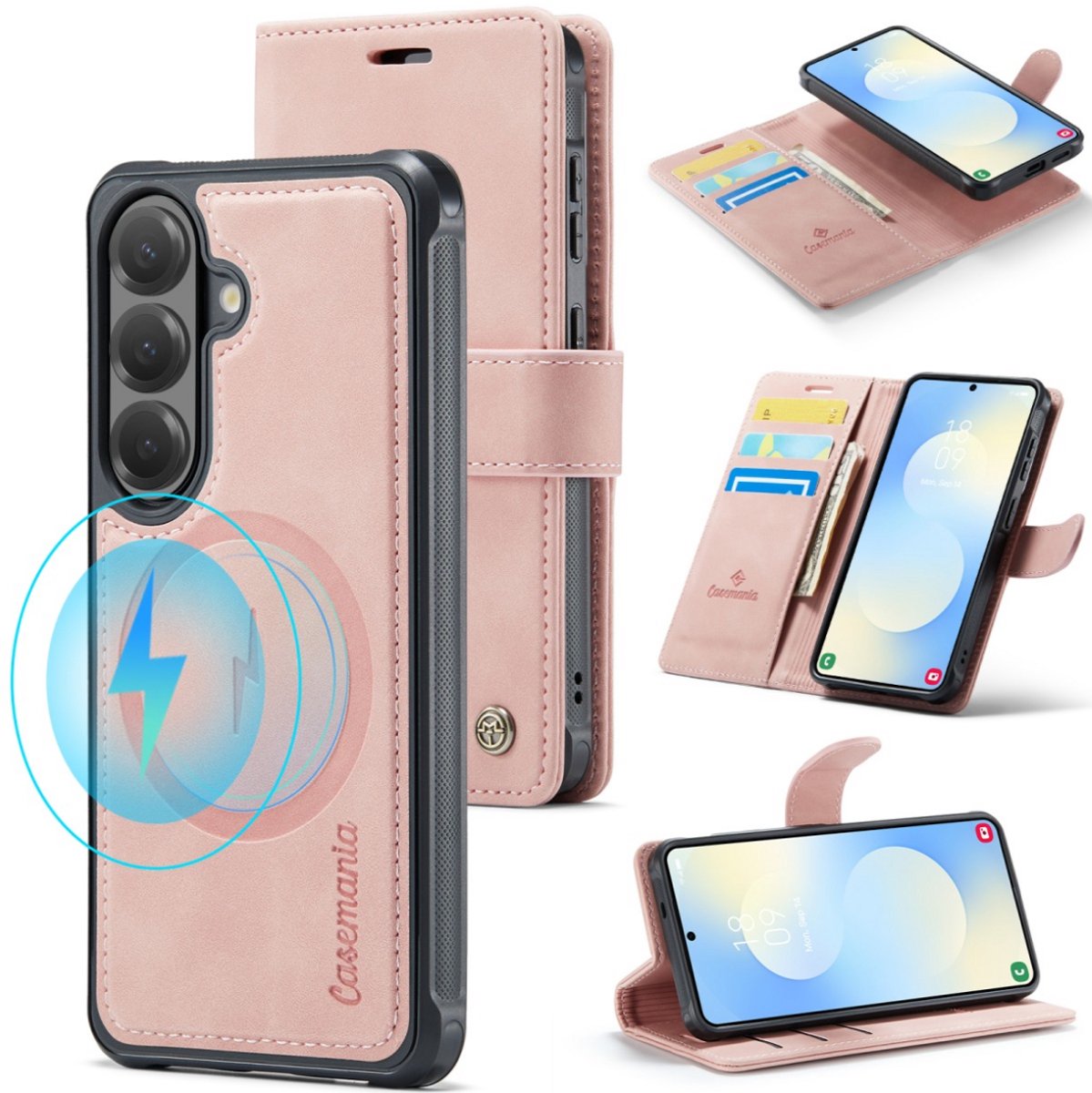 Casemania - Samsung A27 - 2-in-1 Magnetic - MagSafe Case - Roze