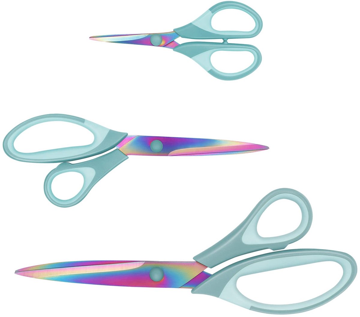 Omgoods - Set van 3 Multi-Functionele Scharen met Titanium Bladen