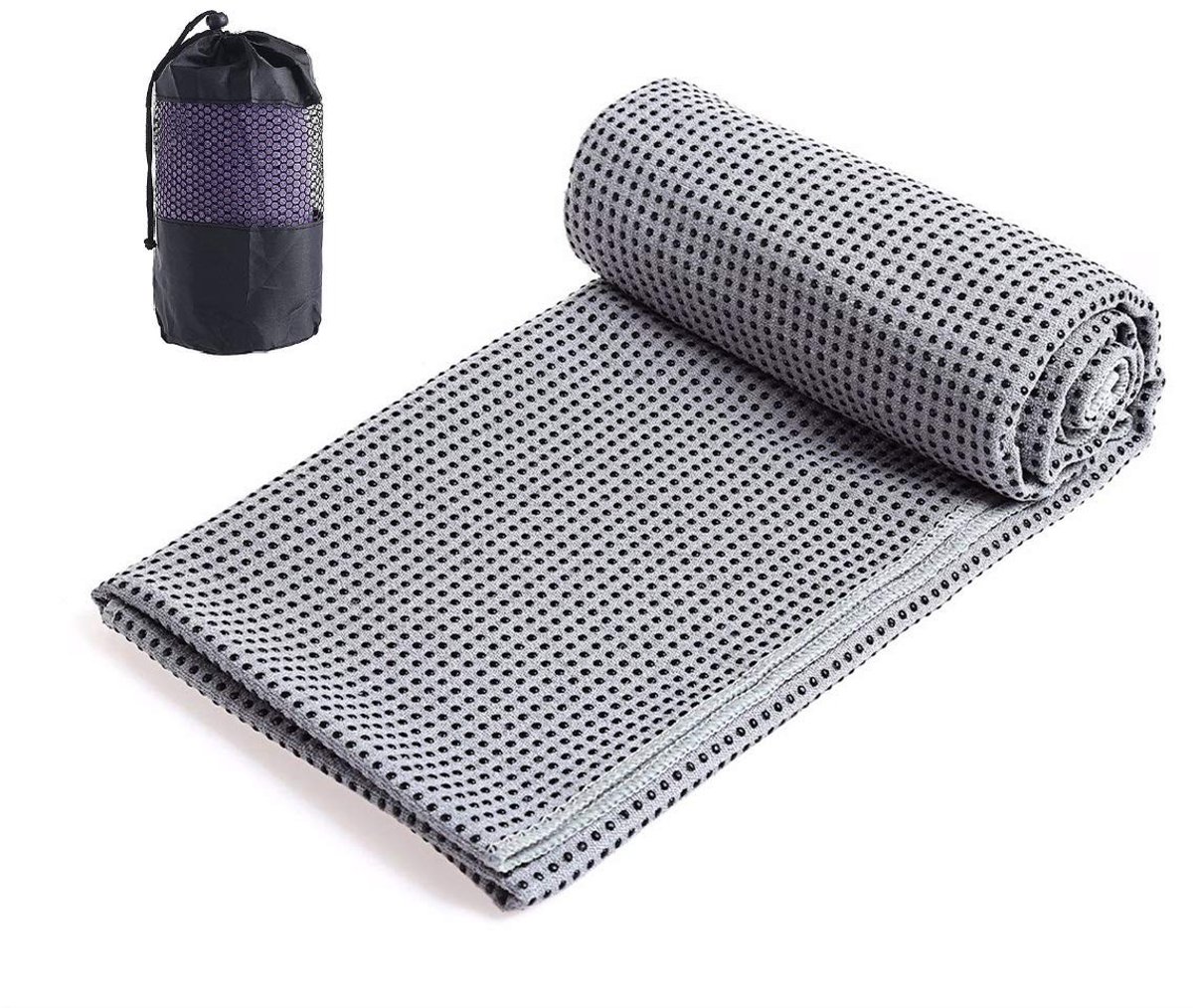 Omgoods - Microvezel Yogahanddoek met Antislip Studs