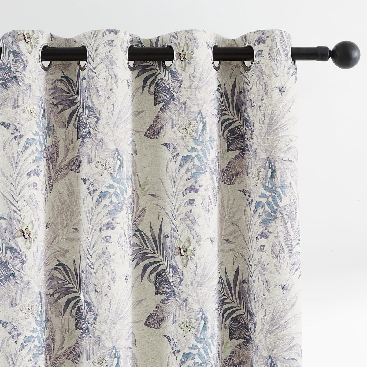 Botanische Floral Gordijnen 52 x 72 inch - Natuurlijk en Donkerend