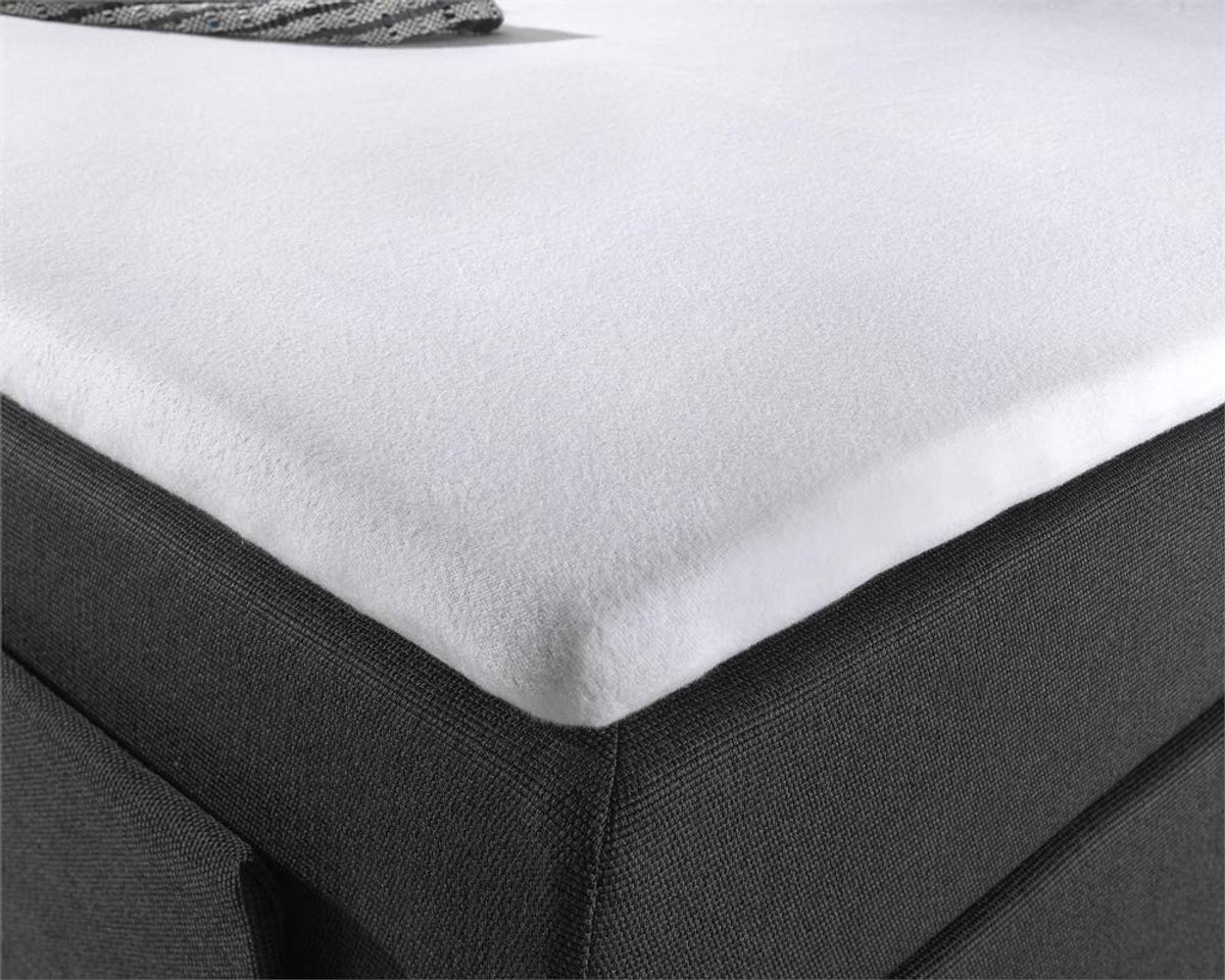 Omgoods - Molton Topper Hoeslaken - Waterdichte Matrasbeschermer voor Toppers (120/140x200/220cm)