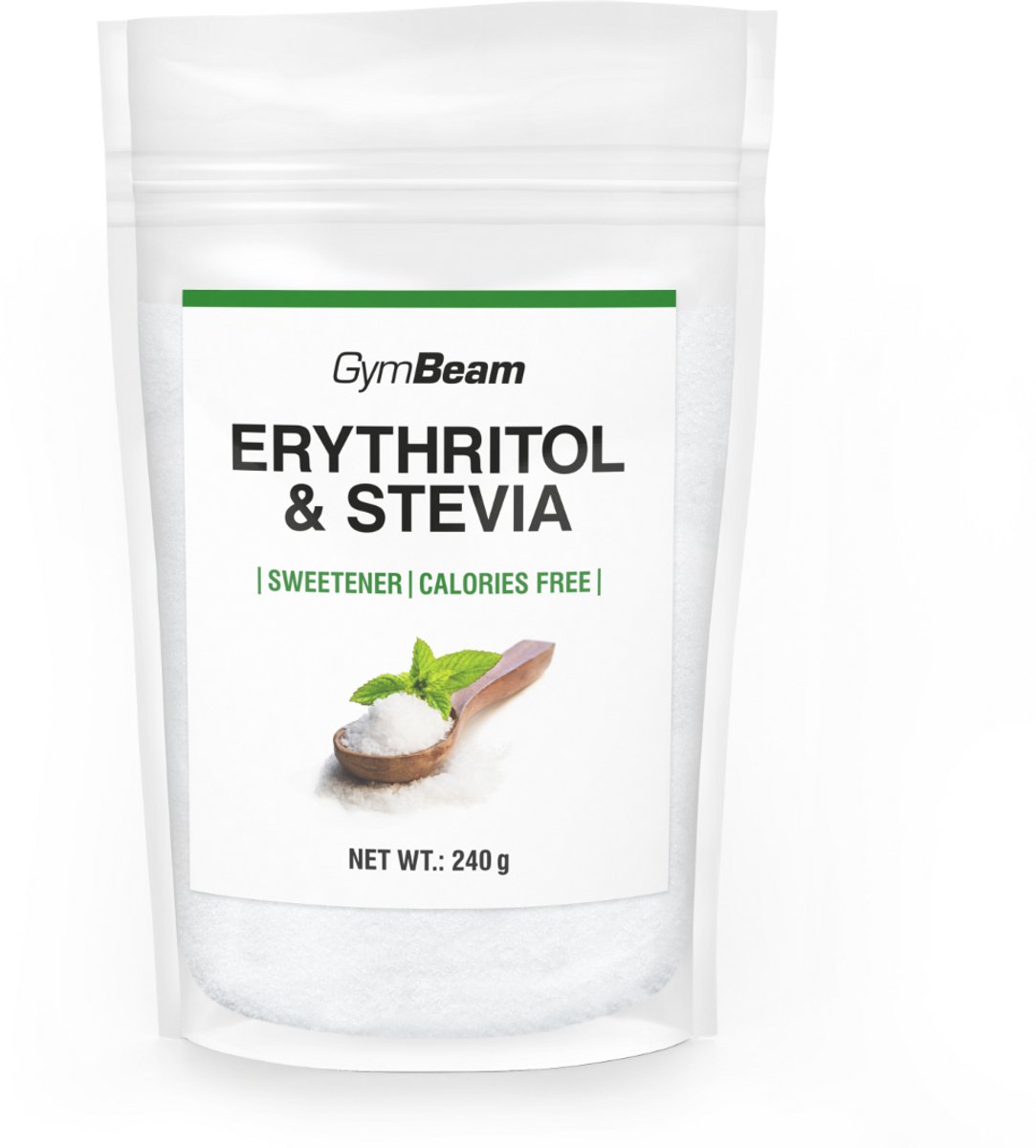 GymBeam Erytritol & Stevia zoetstof 240 g