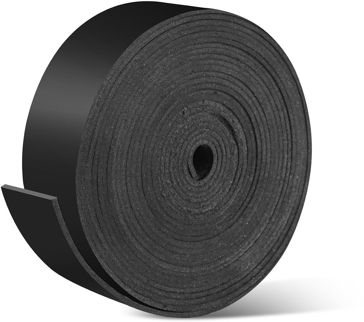 Rubberen strips, neopreen, rubberen mat, massief rubber, multifunctionele rubberen plaat voor deuren, ramen, vloerbescherming en trillingsdemping