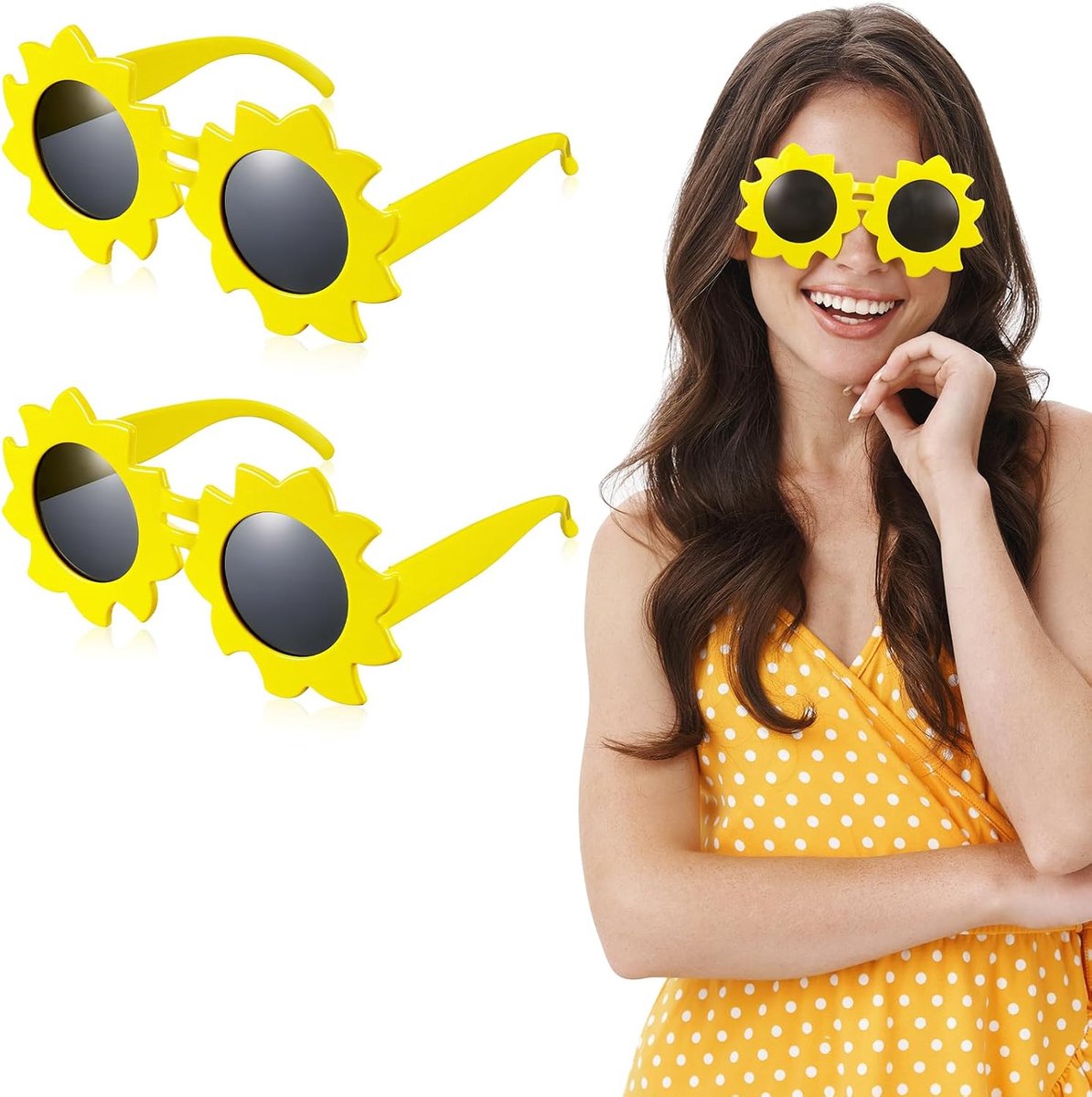 2 stuks zonnebril Luau Party Hawaiiaanse grappige brillen zomer strand thema rekwisieten nieuwigheid tropische kinderen party brillen frame verjaardagsfeestje decoraties voor carnaval