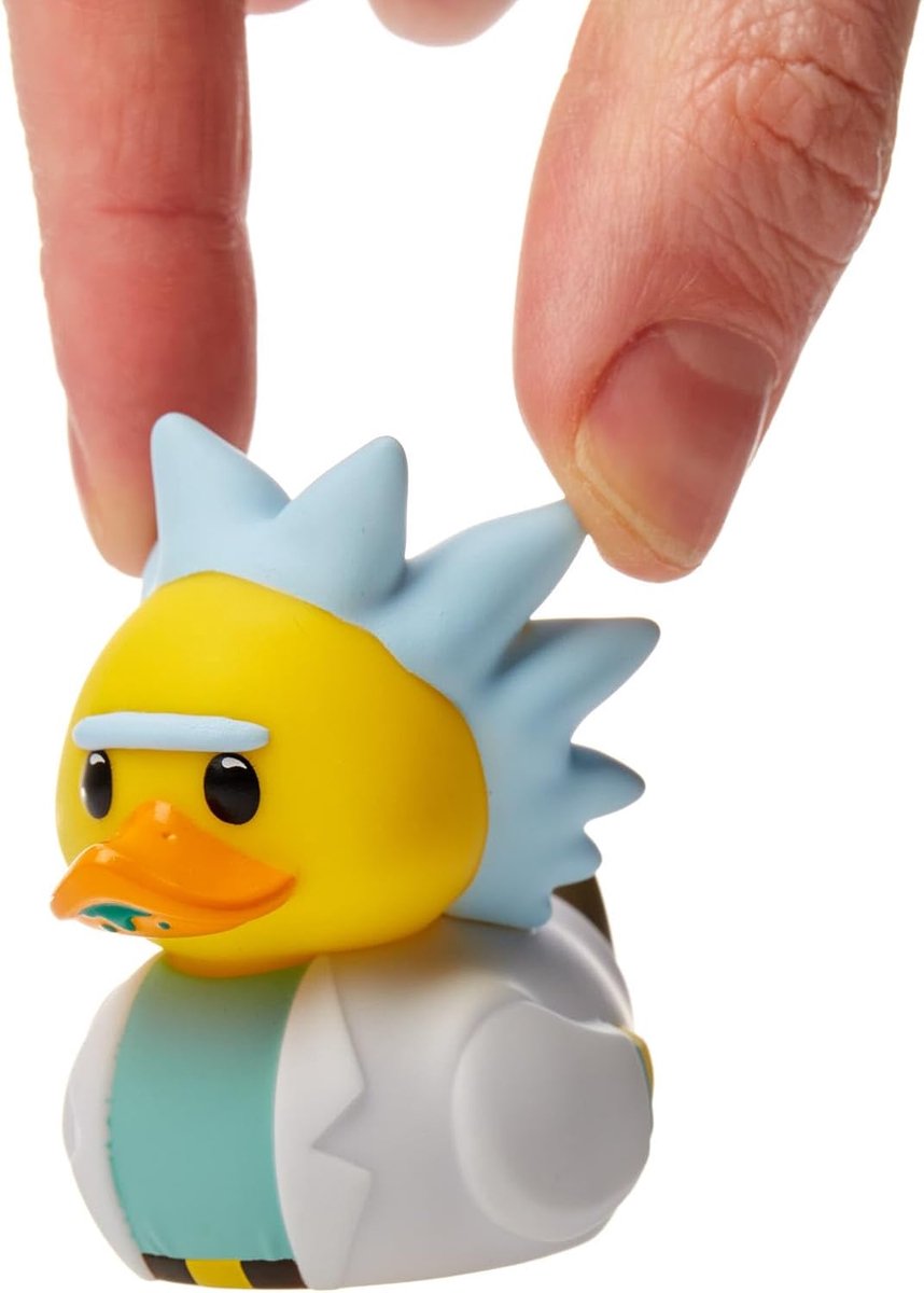 Mini: Rick & Morty Rick Sanchez cosplaying rubberen eend vinyl figuur - officieel verzamelfiguur voor fans van Rick en Morty