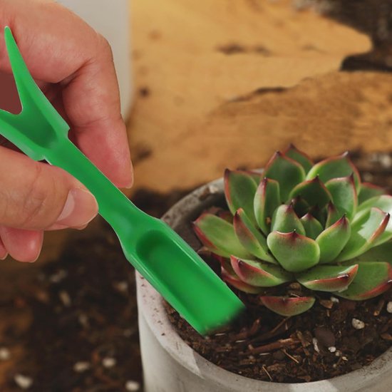 Bollenplanter Sets - Tuin Dibber Verplanter - Planten Bollen Zaaien - Mini Grondperforator Ontwerp - 10 Sets - Donkergroen — afbeelding 4