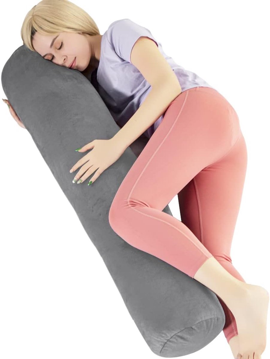 1 Middle One Ronde cervicale rol cilinder bolster lichaamskussen met