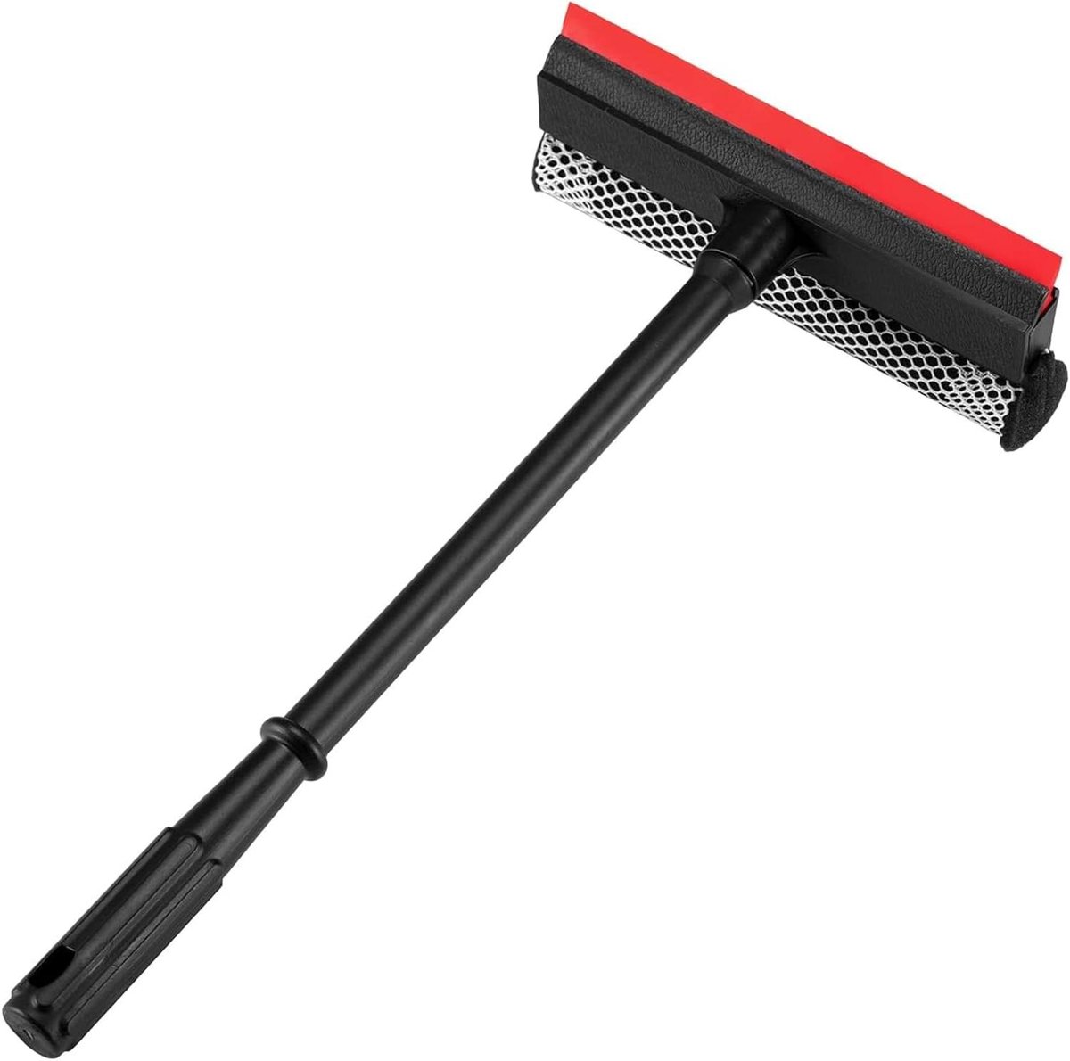 Raamwisser en Spons - Glastrekker Ramenreiniger - Glas Reinigen - 2-in-1 Functionaliteit - 205 cm - N.v.t.