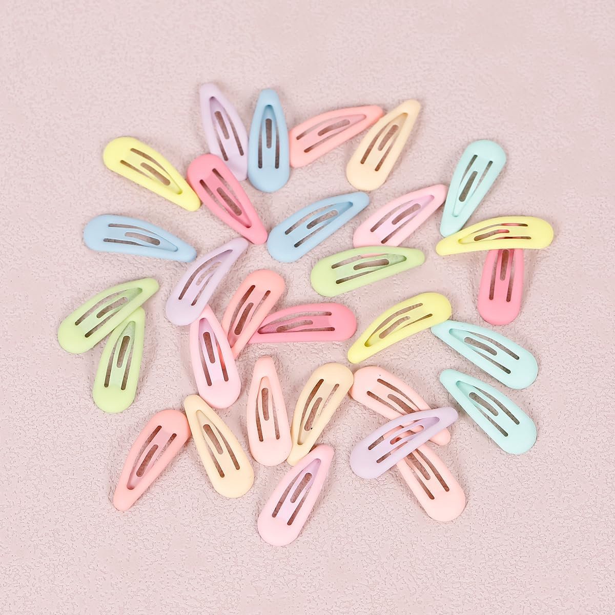 Babyhaarspelden 30 stuks - 3 cm mini-haarklemmen - kleurrijke kinderhaarclips - ideaal voor fijn haar - ShopVlot