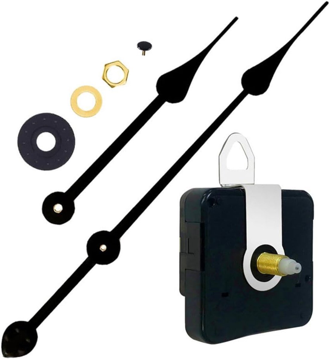 yufana Wandklokmechanisme Uurwerk, Stille Klokbeweging, Wandklok Mechanisme, Stil Quartz Uurwerk, Klein - ShopVlot