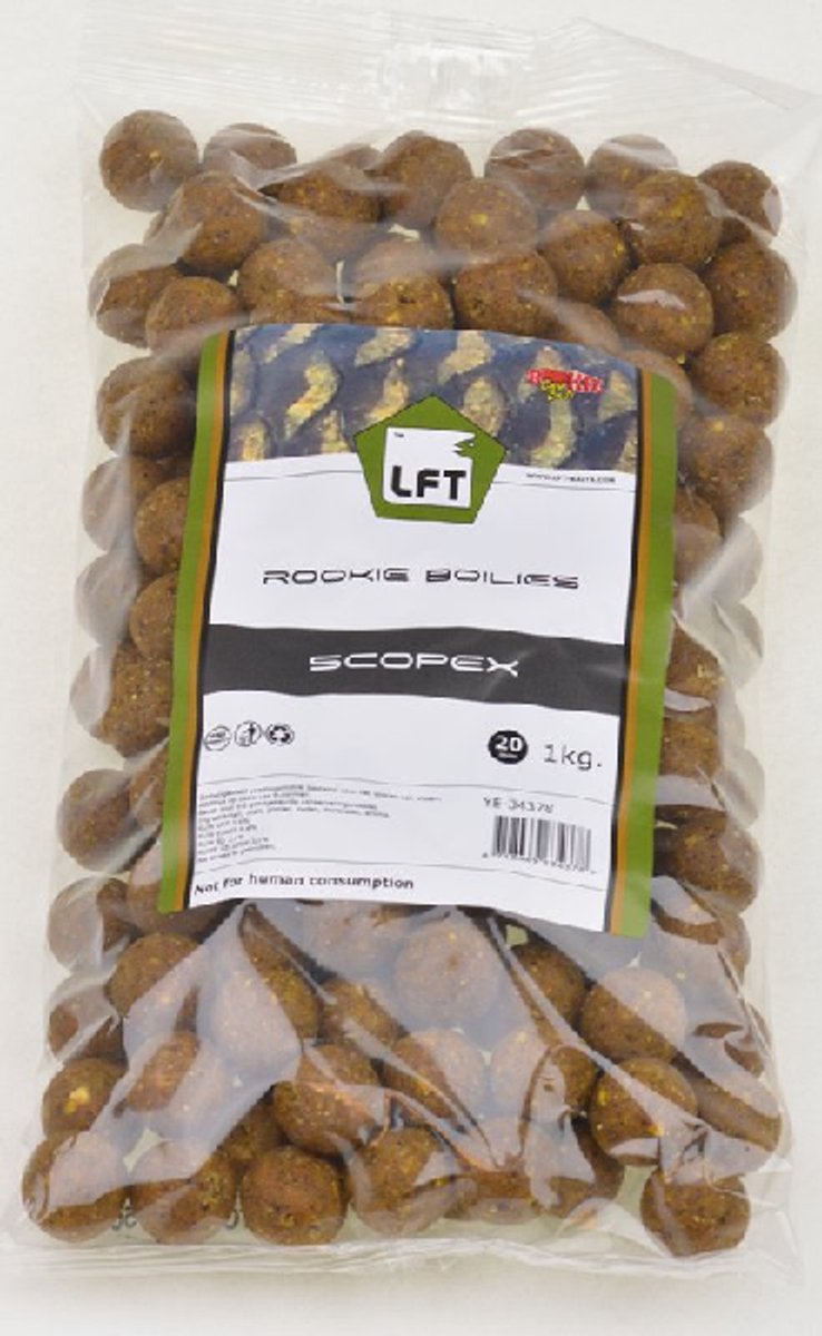 LFT Rookie carp boilies 1kg 20mm scopex