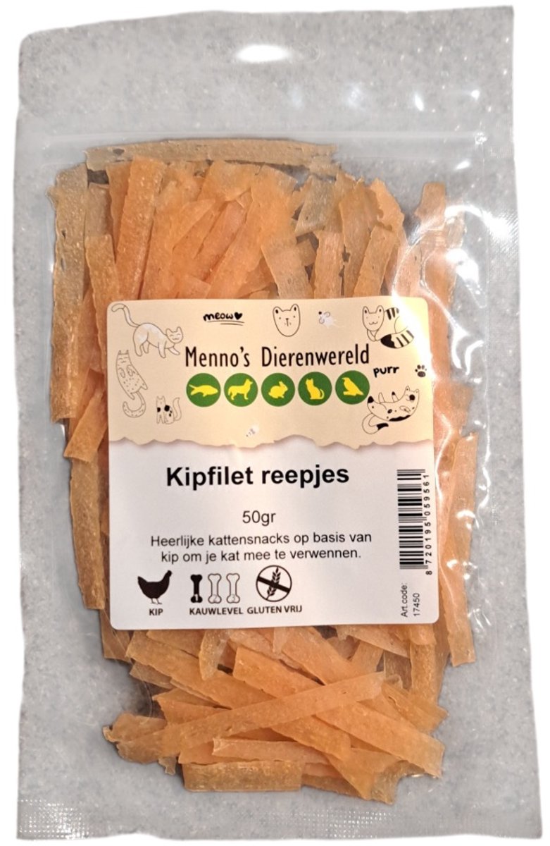 Kipfilet reepjes 50 gram