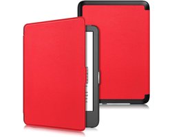 hoesje voor Kindle Voyage (uitgebracht in 2014) PU-lederen hoesje