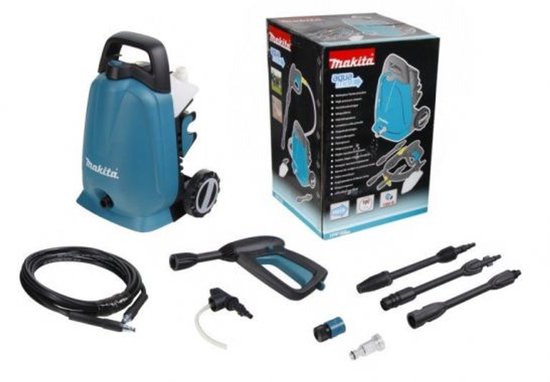 Makita HW102 Blau/Schwarz hogedrukreiniger, 1.300W, 100 bar — afbeelding 5