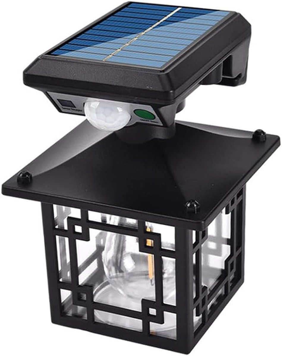 Bewegingssensor Tuinstraat Zonnelamp IP65 Waterdichte LED Buitenzonnelamp Beweging Intelligent Sensorlicht voor Tuin Patio Pathway