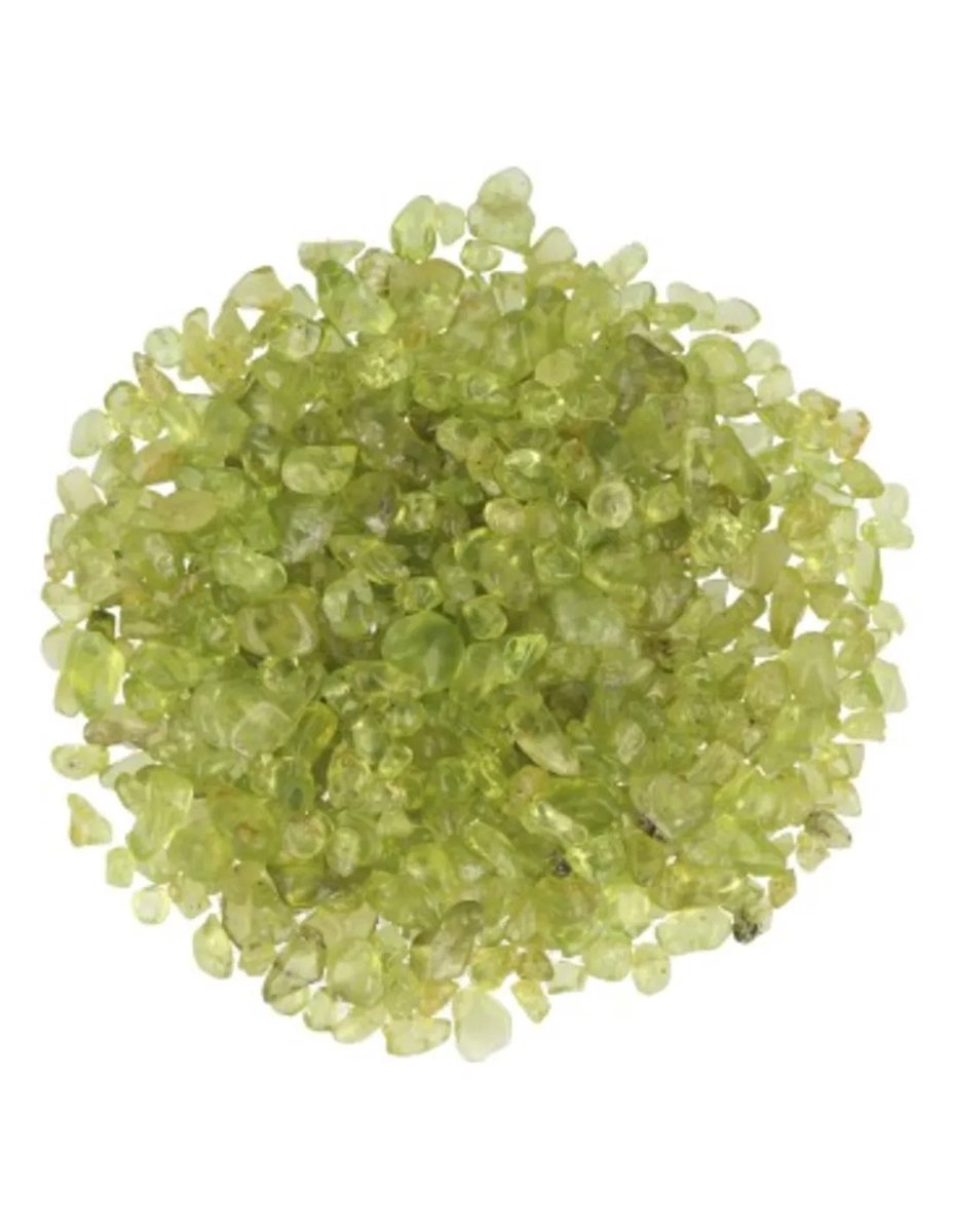 Peridoot 20 gr. trommelstenen (mt1-2)