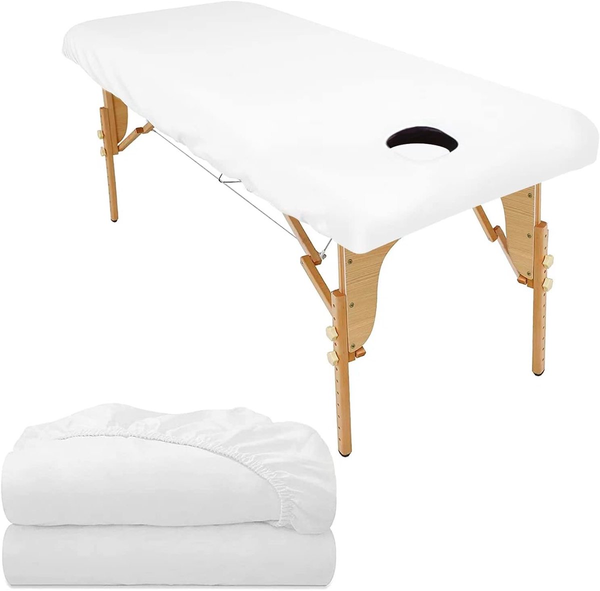 spanhoes voor massagestoelen met gat, waterafstotend en oliebestendig PU-hoes, hyperelastisch overtrek voor massagestoel