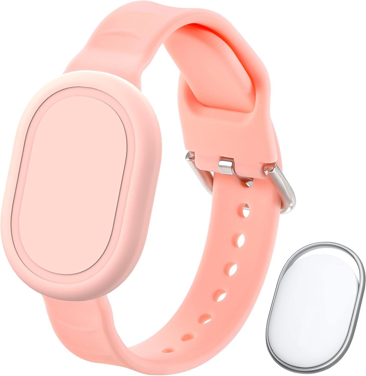 compatibel met Xiaomi Smart Tag-armbanden, zachte siliconen, waterdicht en ademend, beschermhoes met locator voor kinderen en ouderen