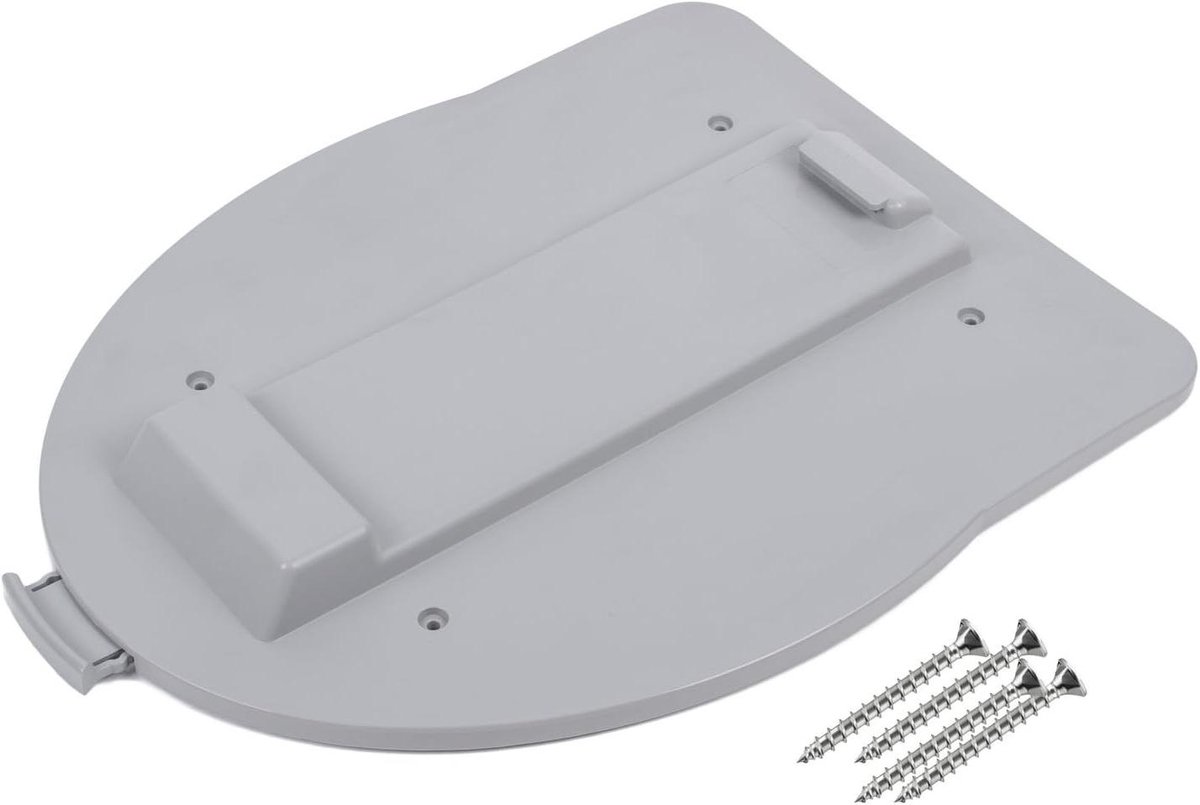 Campingtoilet Bevestigingsset - Porta Potti Houder - Veilig Toilet Gebruik - Specifiek voor Excellence - Incl. Materiaal - Wit