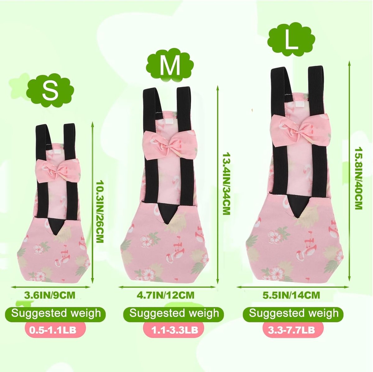 Ademend en Waterdicht Luier voor Eenden en Kippen, Maat S met Nylon Gesp en Elastische Band, Ideaal voor Huisdieren