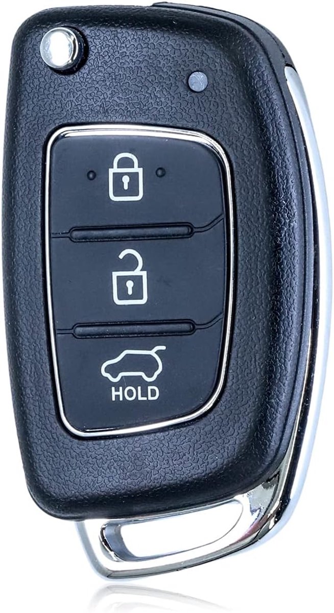 Sleutelbehuizing met 3 toetsen, klapsleutel, afstandsbediening, autosleutel voor Hyundai, Santa ix45, ix35, i20, Santa Fe