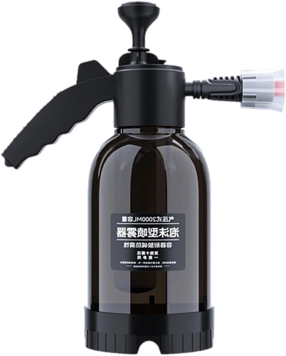 Drukspuit - Schoonmaak Verstuiver Pomp - Planten Water Geven - Verstelbare Spuitkop - 2 Liter - Wit