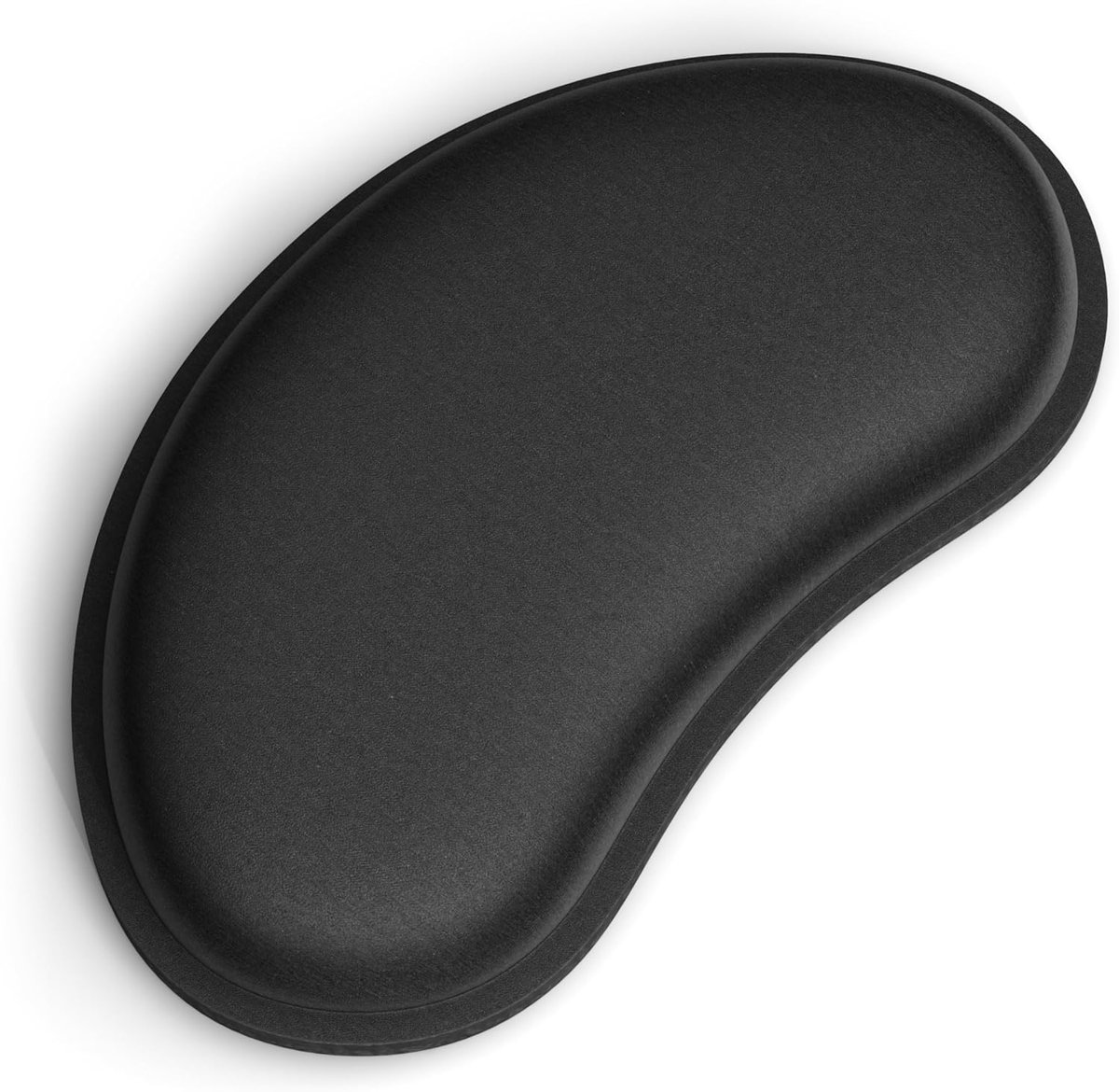 ergonomische polssteun voor muis, polssteun voor pc/computer, gelkussen om de pols te ontlasten, traagschuim, preventie van tendinitis, antislip, compact, zwart
