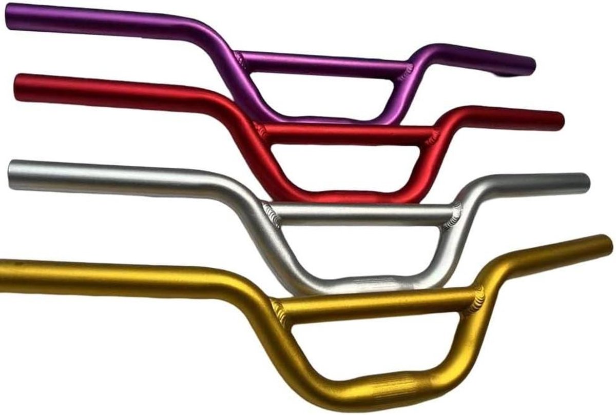 Fietsstuur Verhoging - MTB Stuur - Comfortabel Fietsen - Ergonomisch Ontwerp - 520 mm Lengte - Zwart