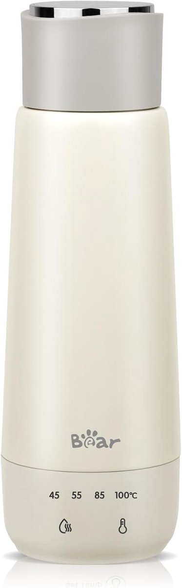 Elektrische Waterkoker - Dubbellaags RVS - 300 ml - Draagbare Snelle Verwarming - Voor Reizen