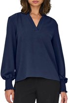 ONLY - ONLMETTE V-NECK LS SMOCK TOP NOOS WVN Dames Top