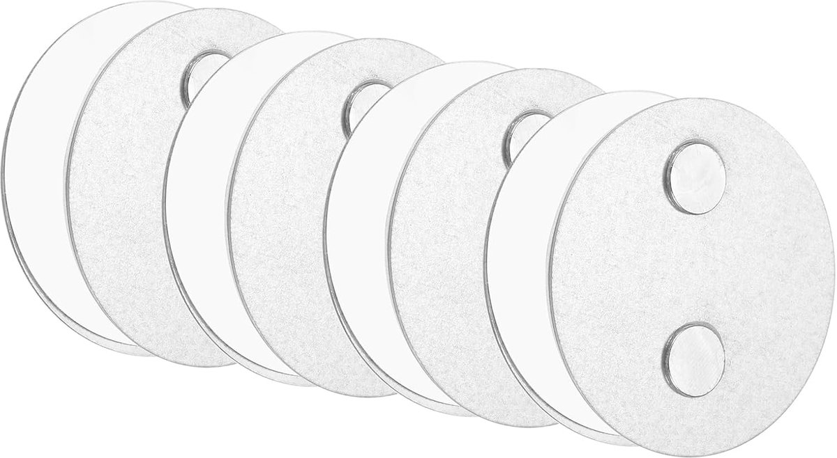 QUARKZMAN 4 stuks rookmelders, magneethouder met extra sterke kleefpads en 2-voudige magneten, universele - ShopVlot