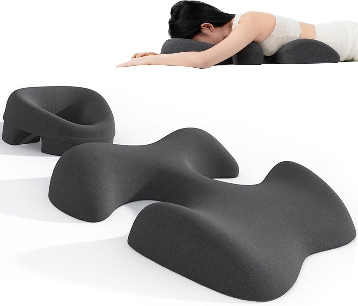 Verzachtend Massagekussen voor Gezicht en Borst, Ondersteunend Kussen voor Tummy en Slapen, Ideaal voor Schoonheidssalons en Spa's