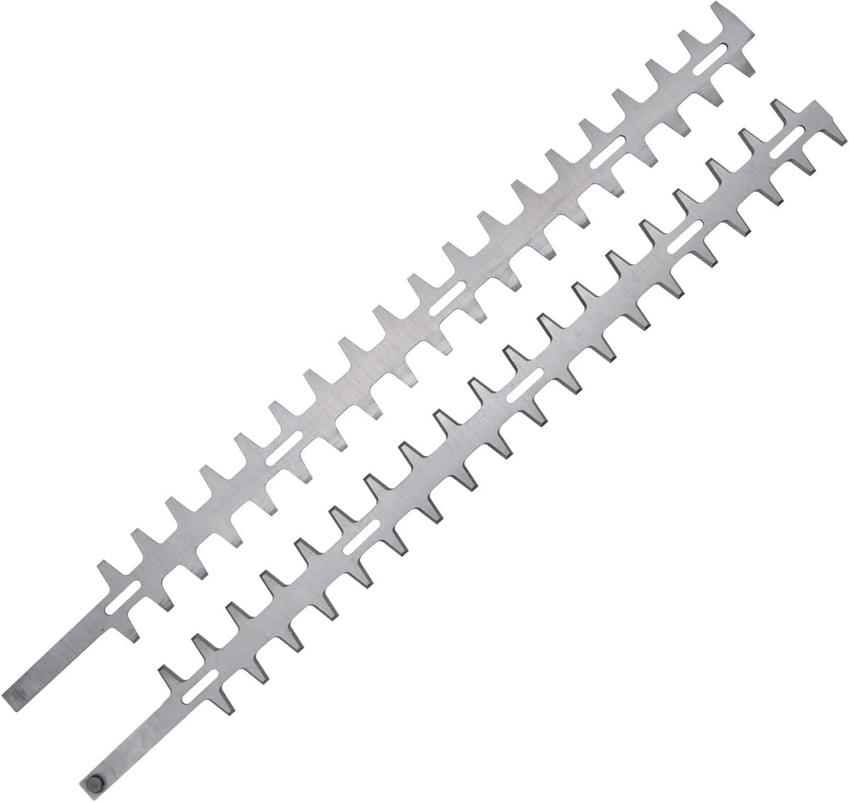 SnelShoppen - Vervangingsmes met dubbele snijkant voor Kawasaki TH23 KAAZ heggentrimmer - SK5, 76 cm, 6 cm breed, 2.25 mm dik, 38 tanden - Tuinaccesso