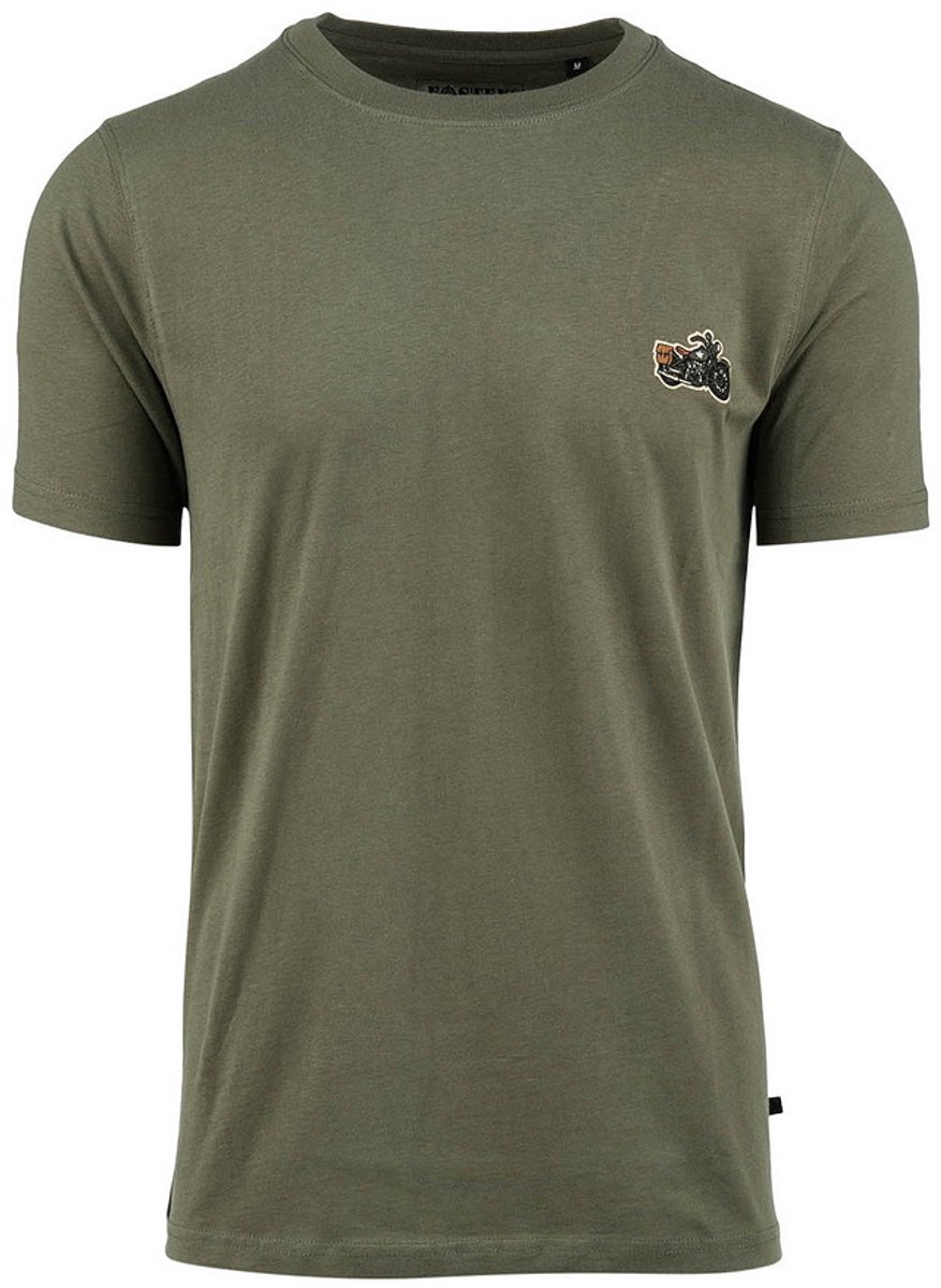 T-shirt Liberator WLA Badge Groen