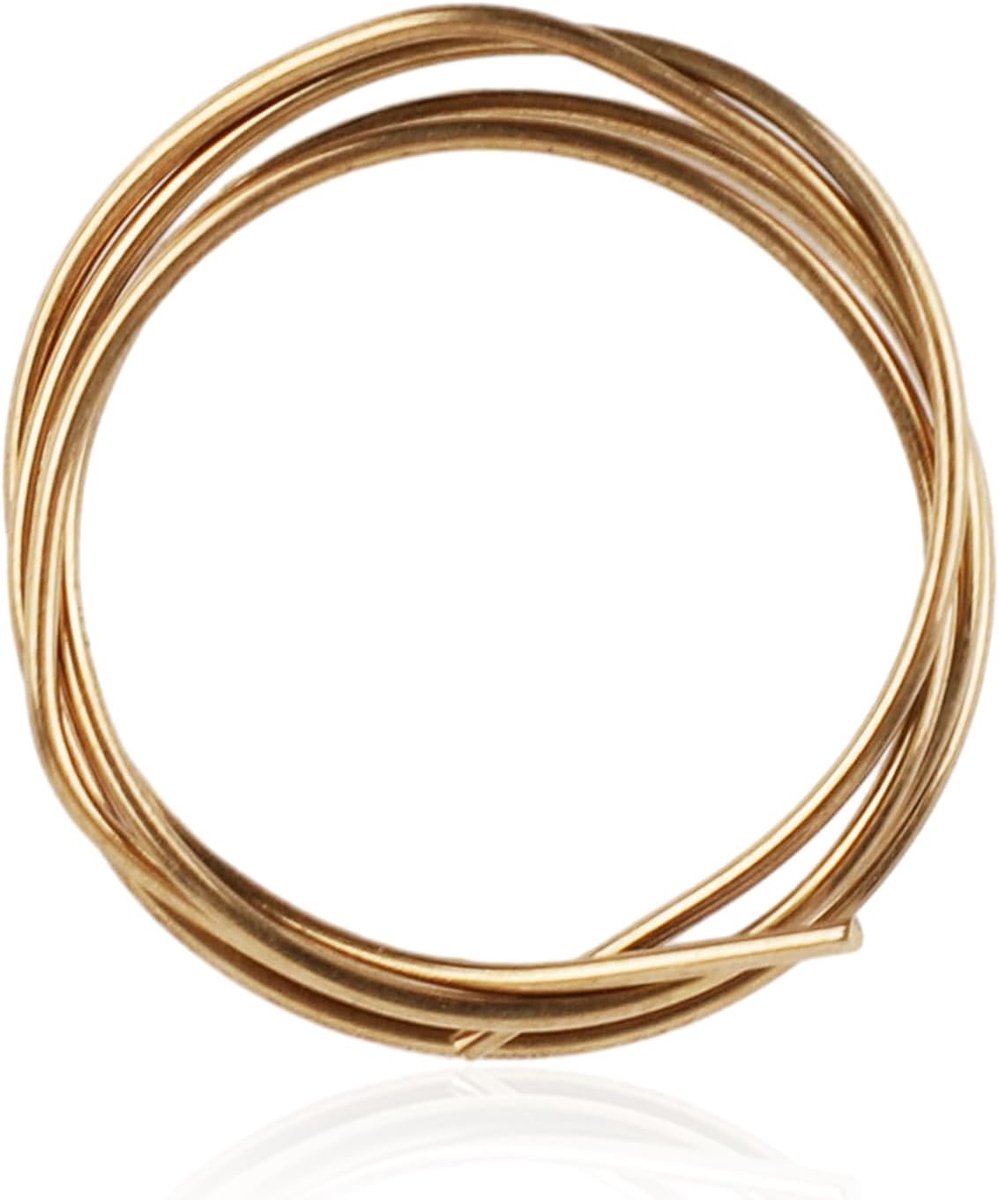 14K Gouden Soldeerdraad voor het Maken van Sieraden, 16cm Lang