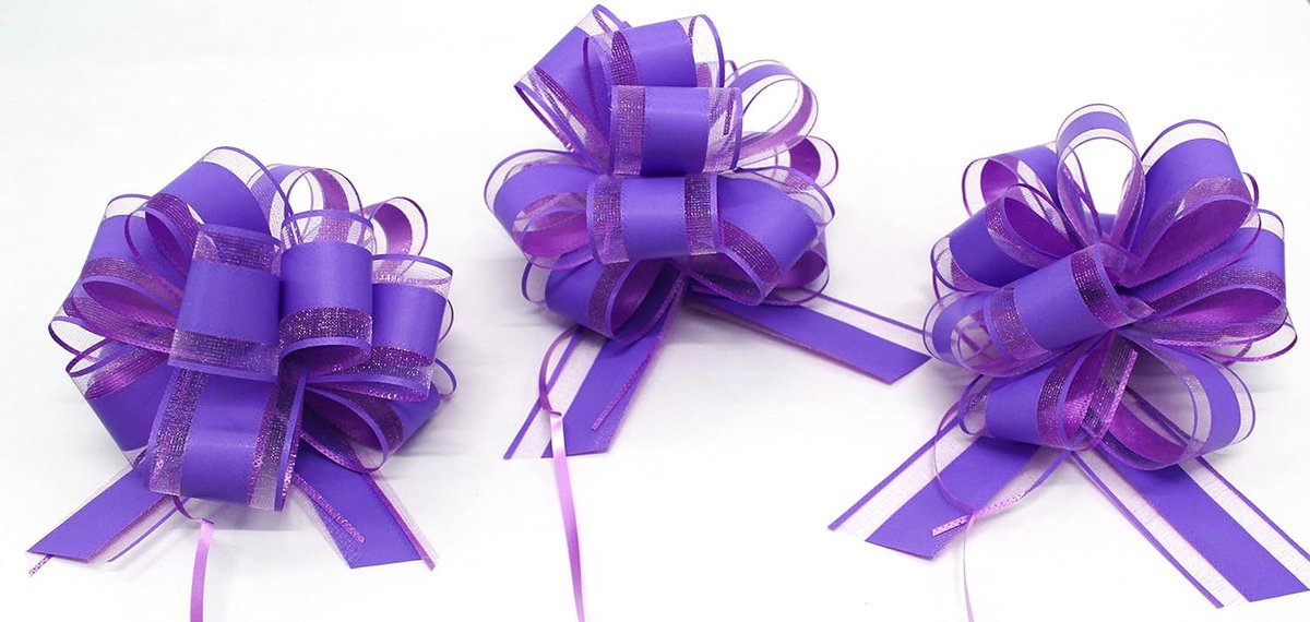 18 cm grote trekstrik, grote trekband, polyband, decoratieve strik