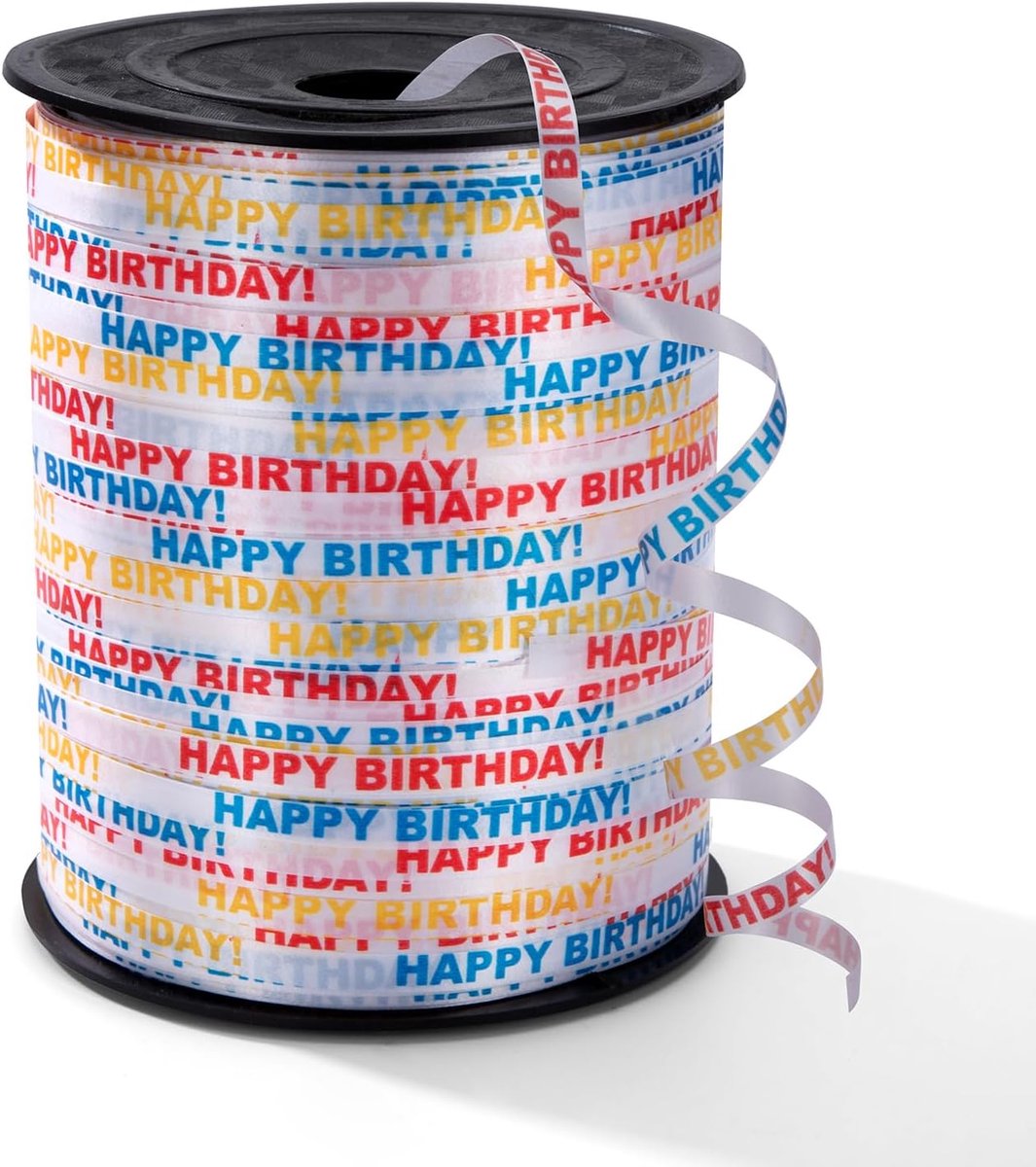 Happy Birthday polyester satijnen lint 457 meter linten om te