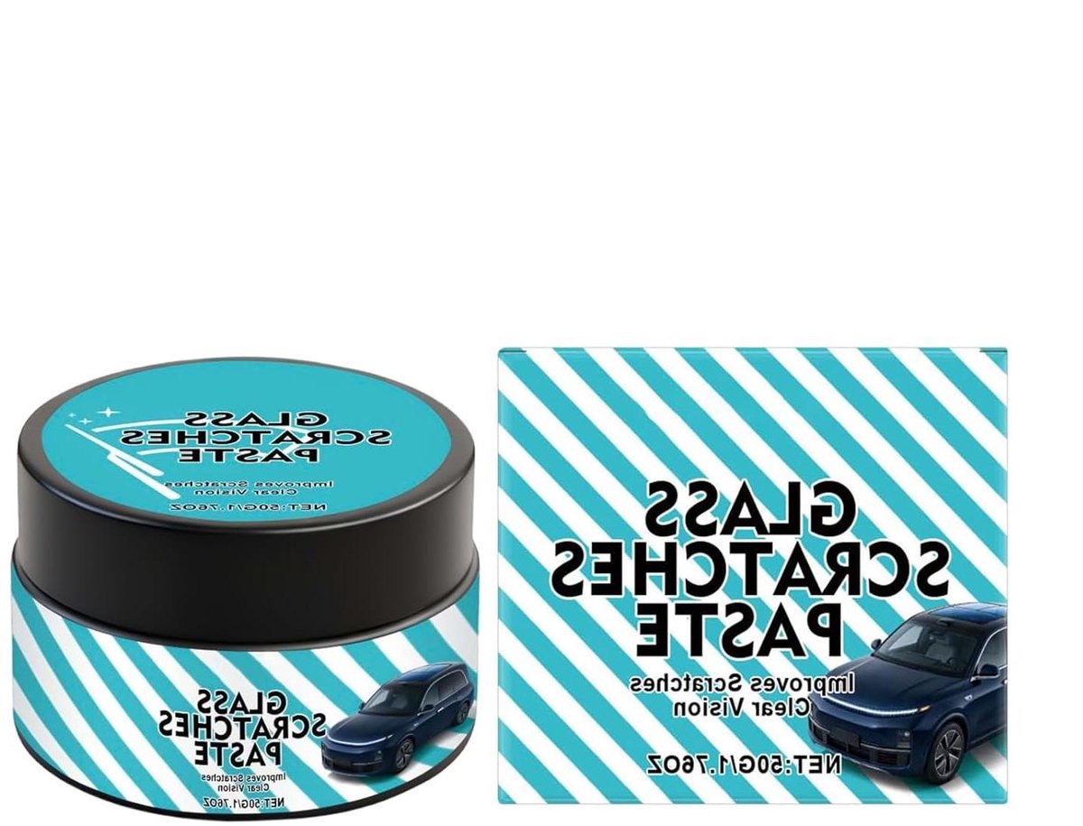 Krasverwijderaar Pasta - Autolak Reparatie - Auto Herstellen - Verwijdert Watervlekken - 5 x 4.2 cm - Niet Van Toepassing