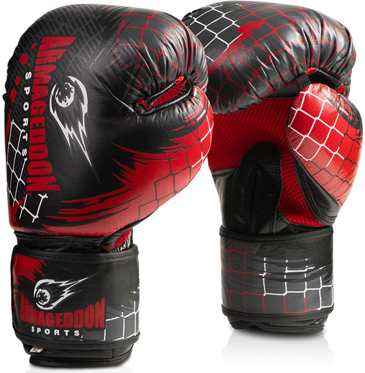 Omgoods - Boxing Gloves voor Mannen en Vrouwen - PU Faux Leer voor Kickboxing en Muay Thai