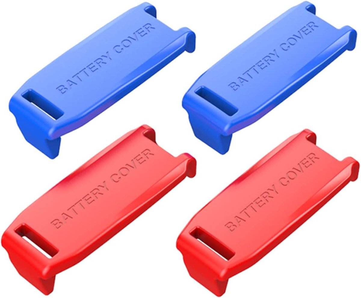 Beschermhoes voor SRAM AXS/eTap Batterij (4 stuks), 2 stuks * Blauw + 2 stuks * Rood.