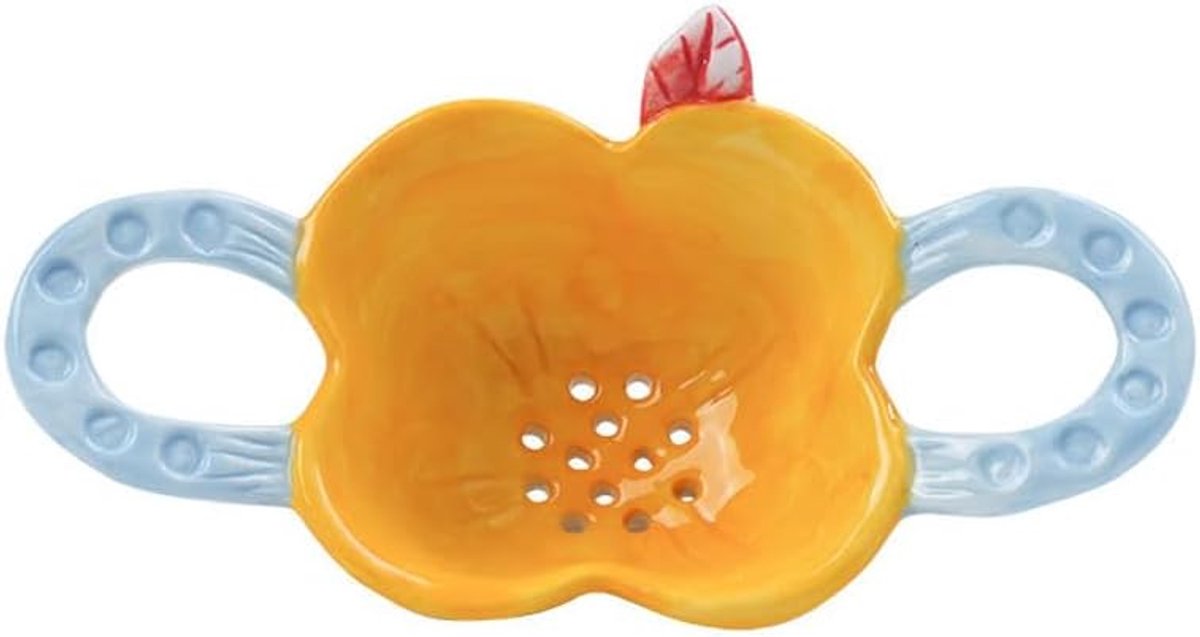 Thee Zeef Thee Filter Keramische Bloem Thee Steilere Thee Diffuser voor Losse Thee met Handvat