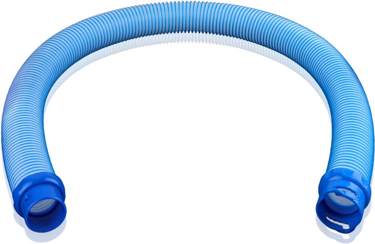 Zwembadslang, 40 mm, blauw, 1 m lang, slang met twist-lock, voor zwembadpomp, drukpomp, filtersysteem, voor Zodiac MX6 MX8 hydraulische zwembadreinigingssystemen