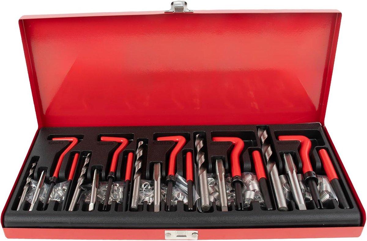 Reparatieset, schroefdraadreparatieset, 131-delig, vervanging voor