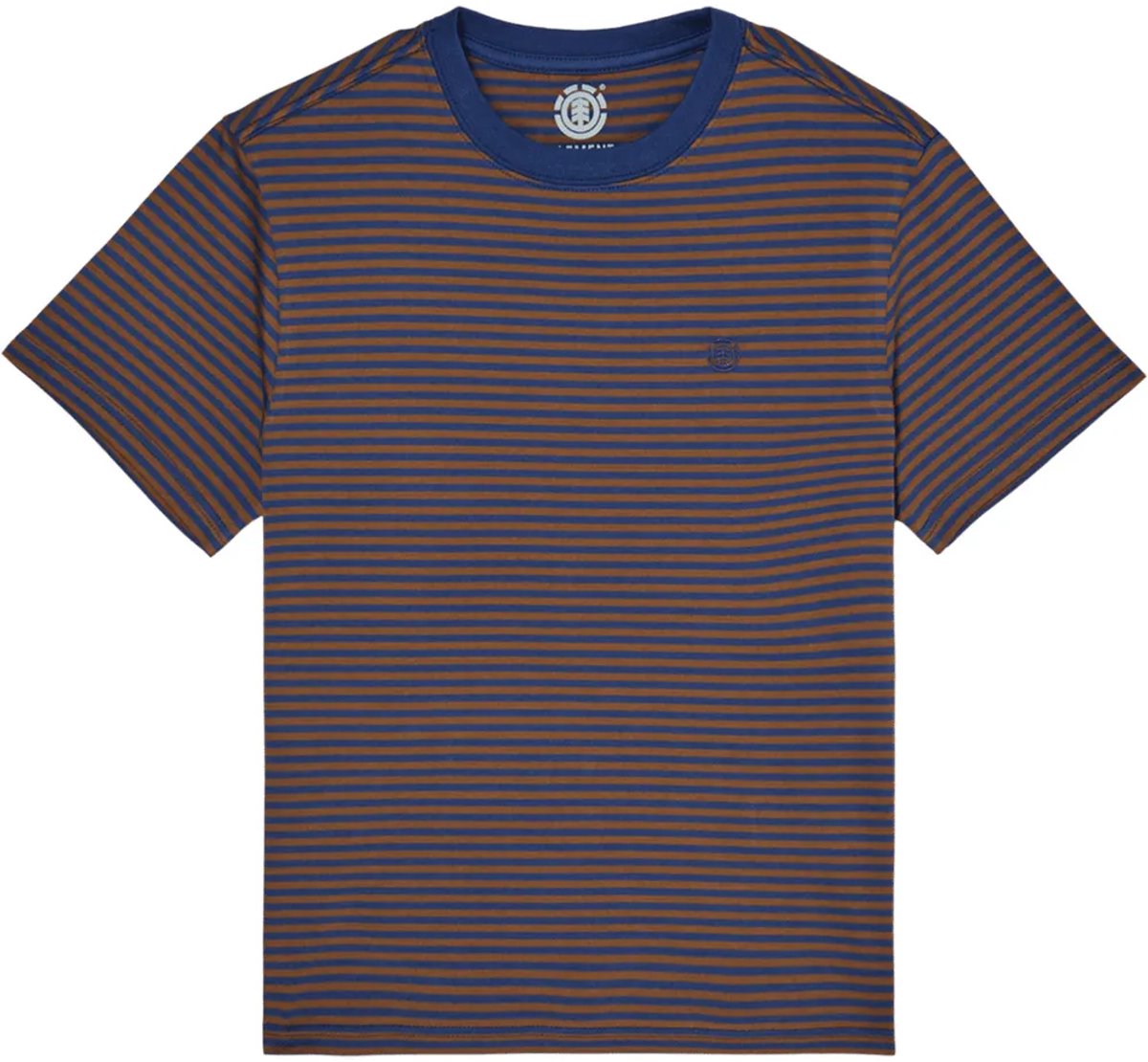 Element Icon Embroidery T-shirt Met Korte Mouwen 12 Years Jongen Darkdenim/sepia