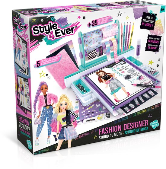Fashion Designer Studio creatief speelgoed mode ontwerpen knutselset.