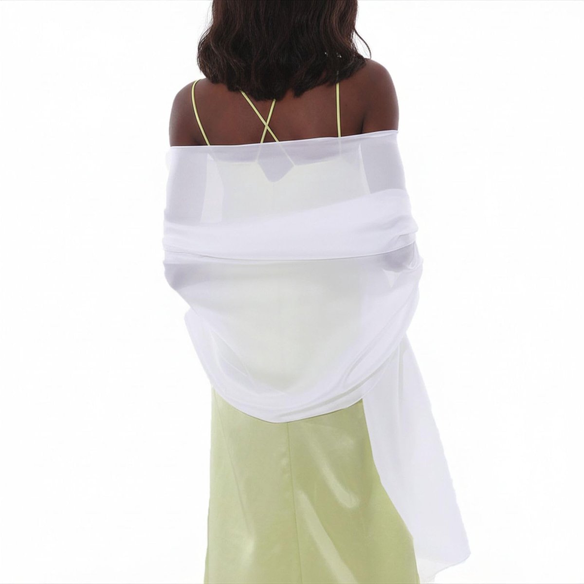 feestelijk voor avondjurk, dames, sjaals, doeken, zomer, dunne sjaal, pashmina,One size