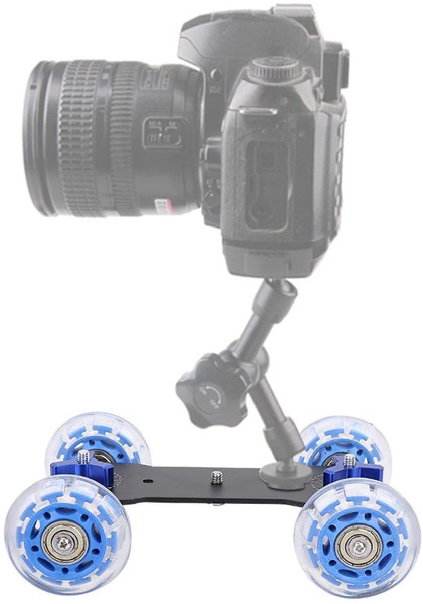 Vt products - Camera Dolly Schaatser - Minicamera Dolly Roller - 10