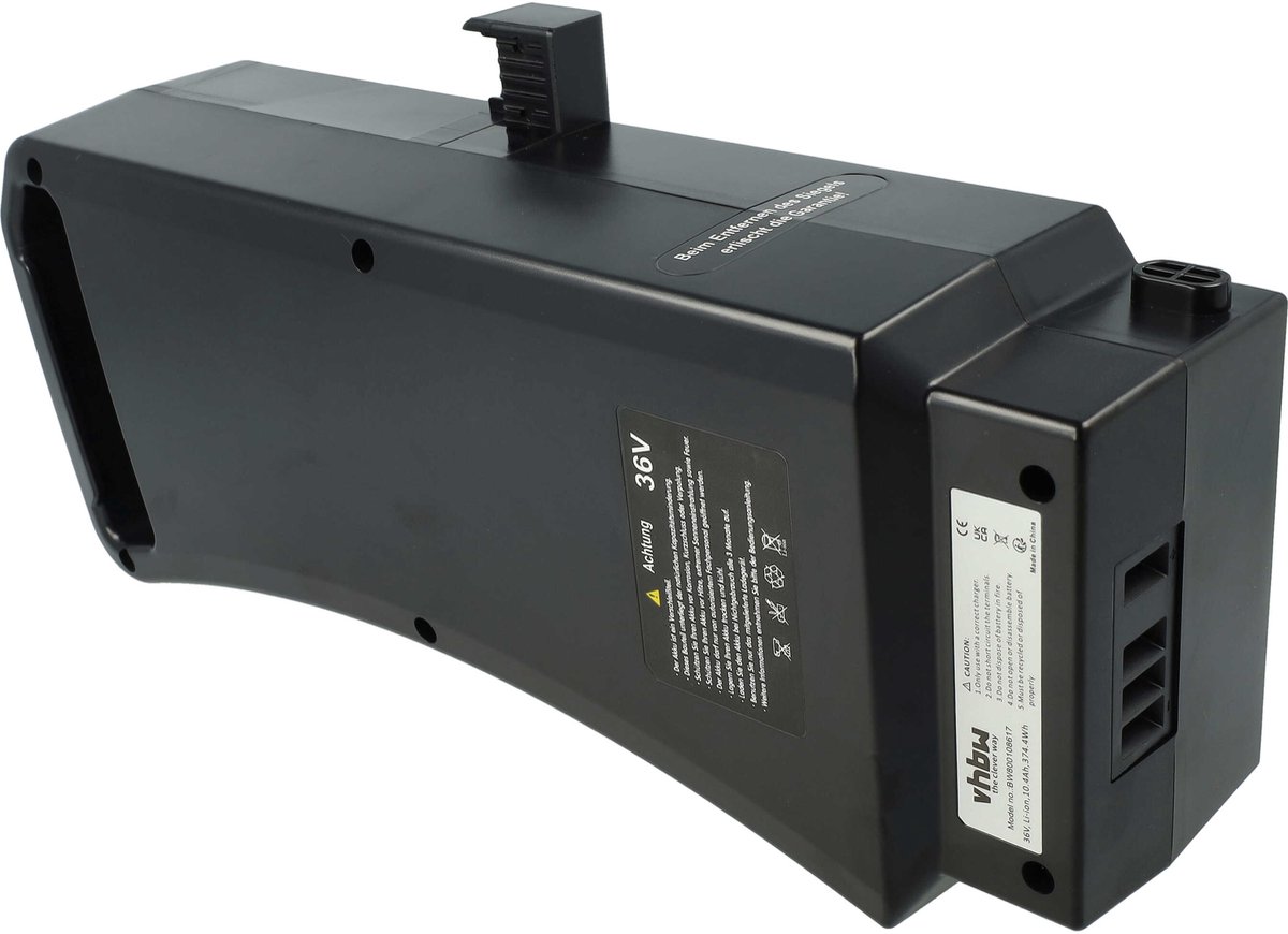 vhbw-accu compatibel met Prophete 52466-0111, 52406-0111, 52407-0111, 52454, 52455, 52456-0111, 52457-0111 e-bike (10,4 Ah, 36 V, Li-ion) - Zwart