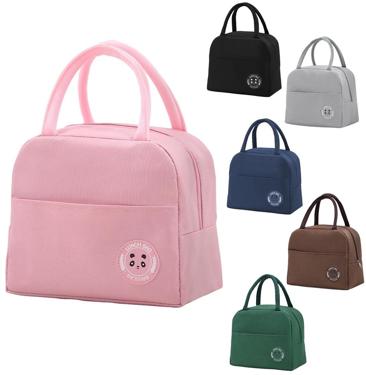 Dailygoods- Koeltas 6 L - Isothermische Tas - Voor Kantoor/Reizen - Grote Capaciteit - Opvouwbaar - Lekvrij - Comfortabele Handgreep - Lunchtas